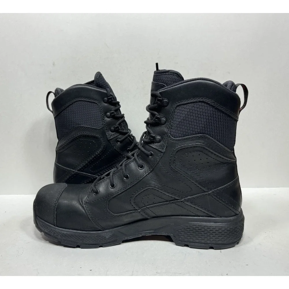 Red Wing Exos Lite 2455 Black Work‎ Boots Safety Toe Men's Size 12 D Waterproof